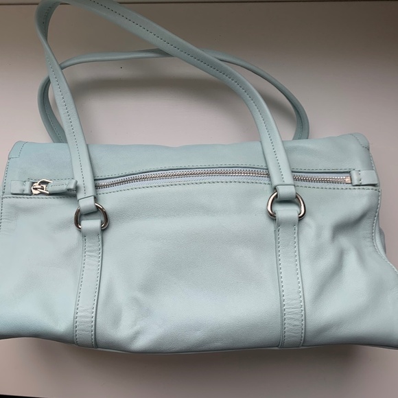 Prada Baby Blue Leather Handbag - Picture 3 of 8